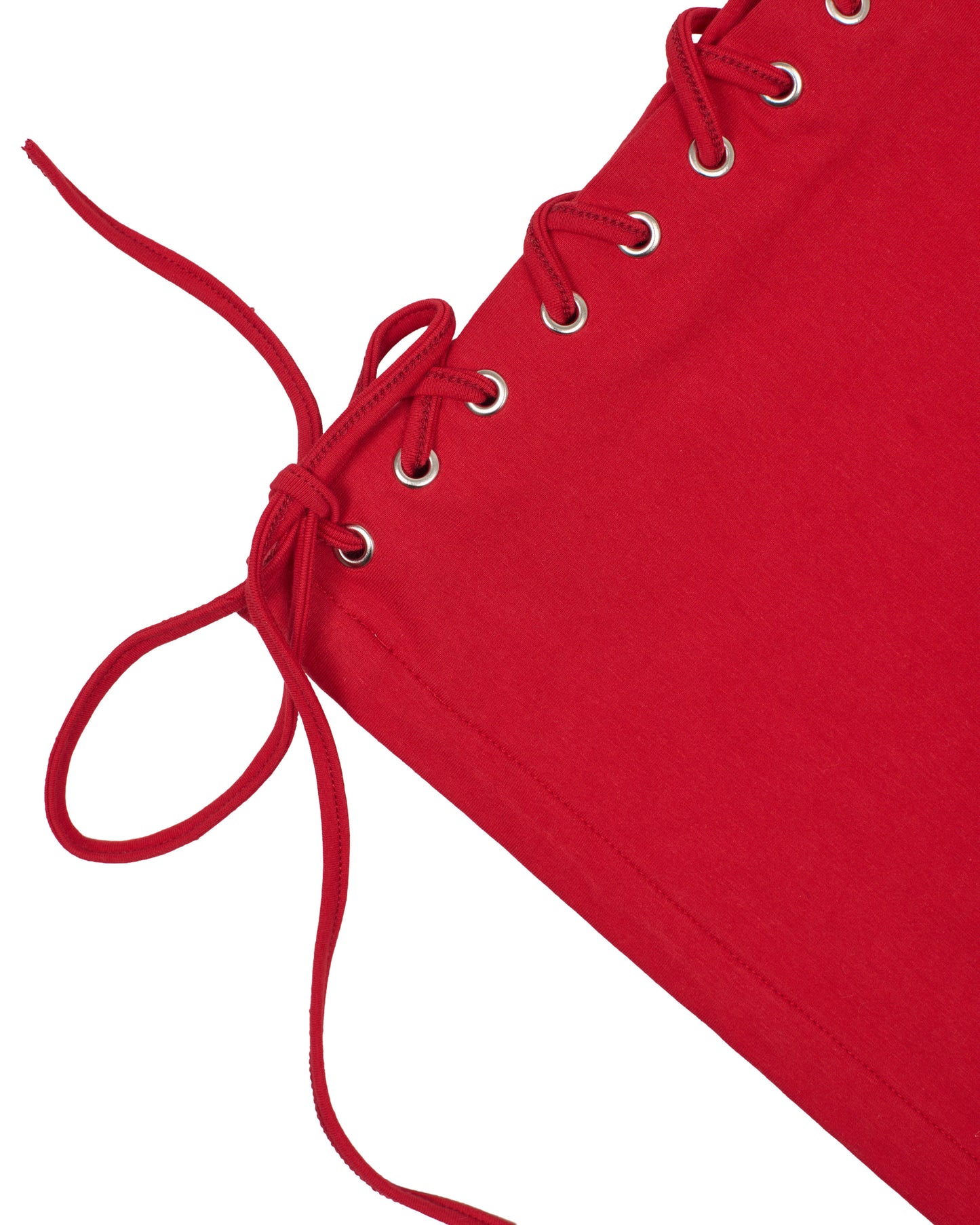 Cross One Shoulder in Red