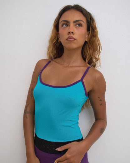 Sana Dress in Tosca/Purple