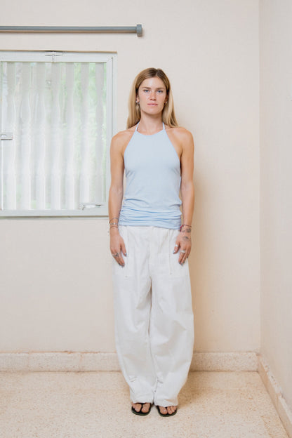Backless Top - Sky