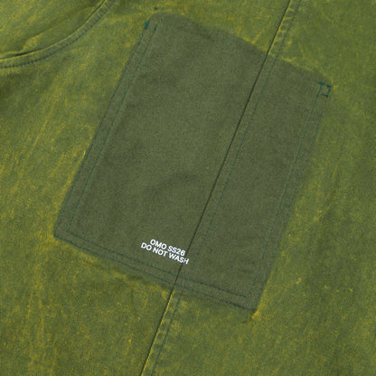 Washed Chore Jacket in Green