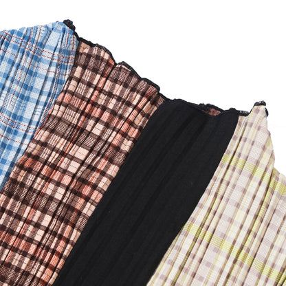 Pleated Patchwork Top