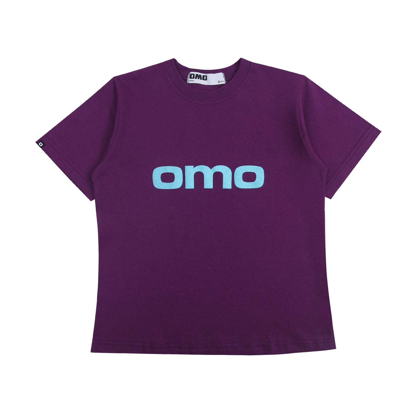 OMO Logo Baby T-Shirt in Purple