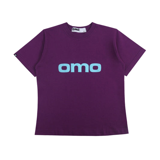 OMO Logo Baby T-Shirt in Purple