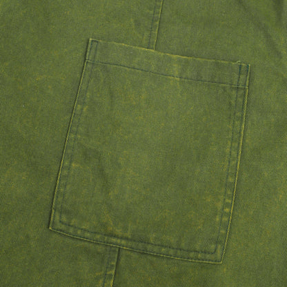 Washed Chore Jacket in Green