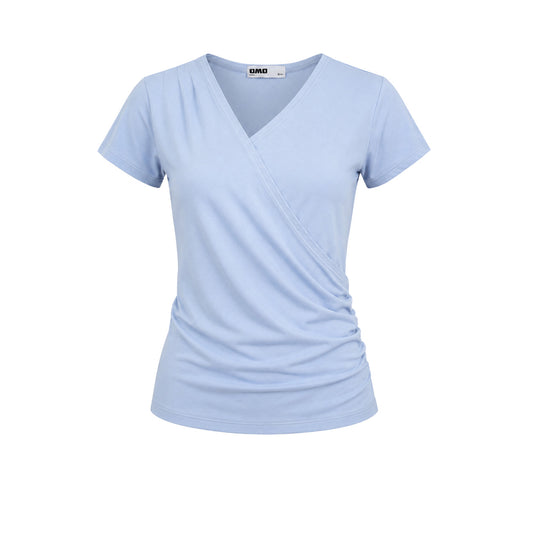 Dahlia Top in Baby Blue