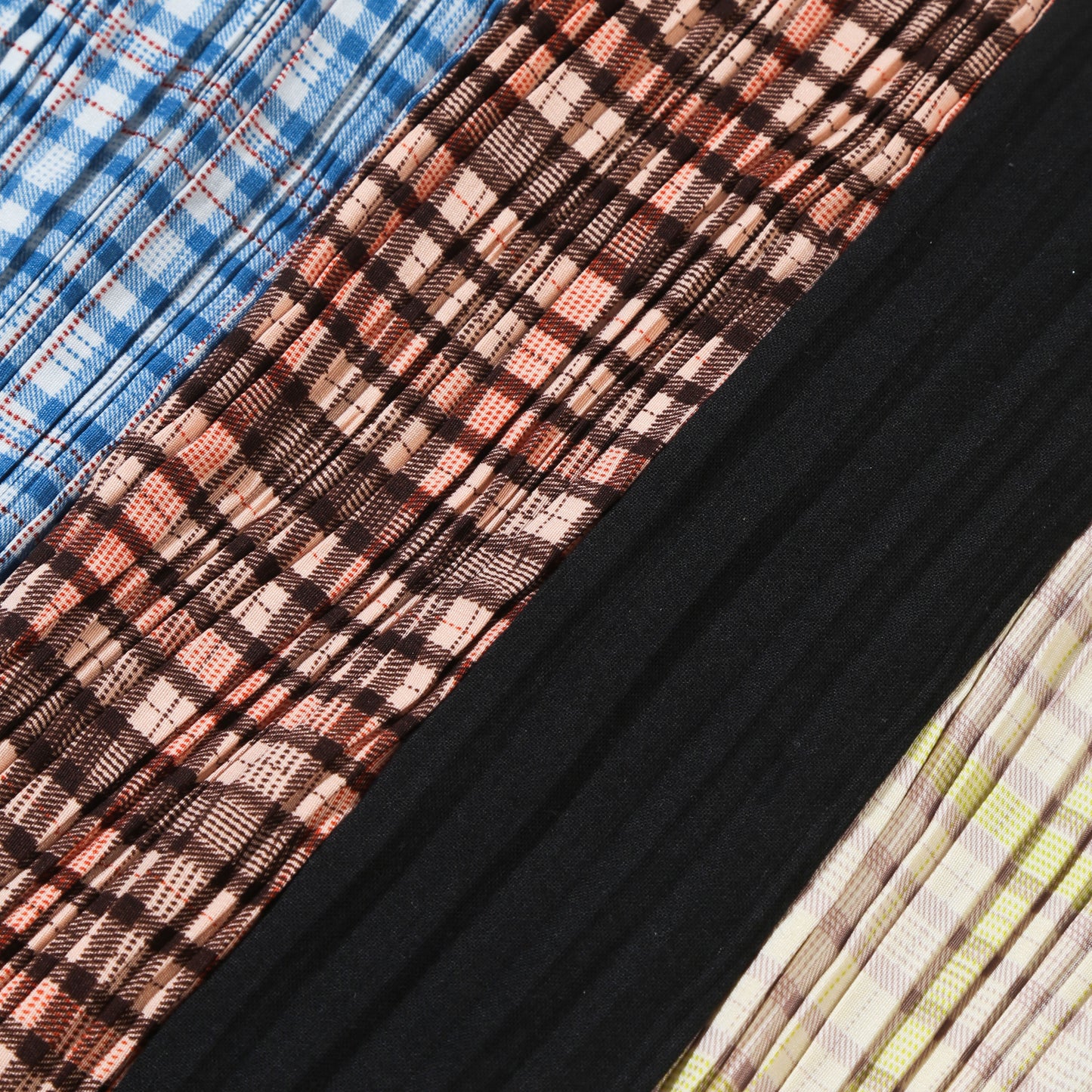 Pleated Patchwork Top